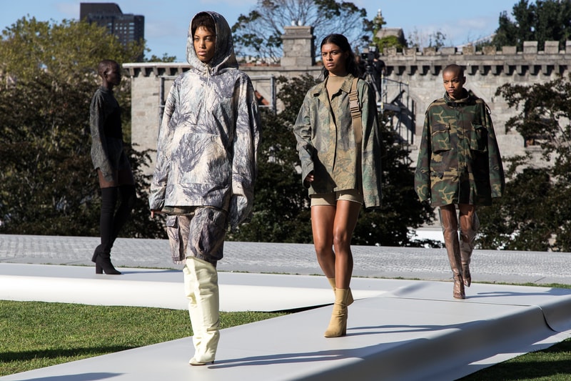 太陽の下で開催された Kanye West の YEEZY Season 4 プレゼンレーション