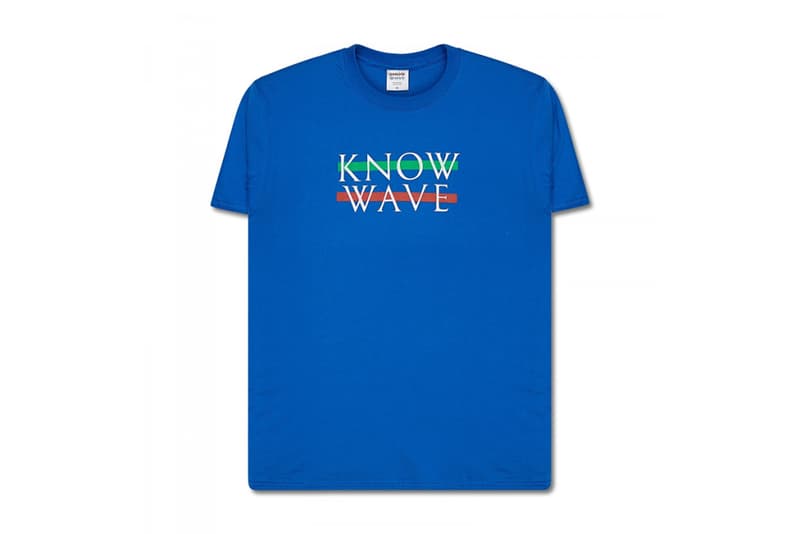 KNOW WAVE が SLAM JAM Milan のオープン記念Tシャツをリリース