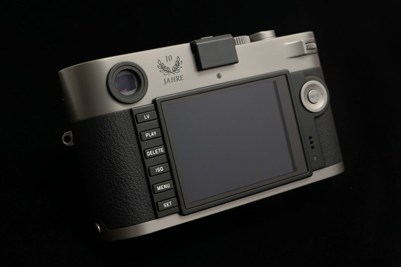 Leica 銀座店が10周年を記念して「M-P Typ 240チタン」を発売