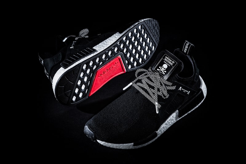 mastermind JAPAN x adidas Originals コラボレーションシューズにクローズアップ