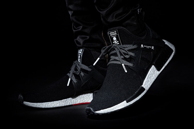 mastermind JAPAN x adidas Originals コラボレーションシューズにクローズアップ