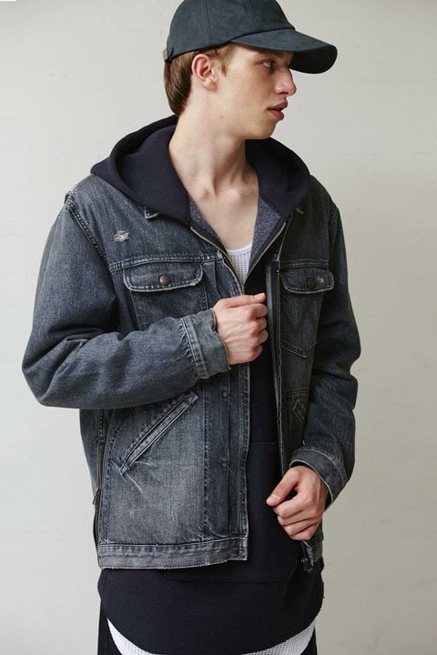 Wrangler x monkey time “24MJZ”をベースにしたデニムジャケット