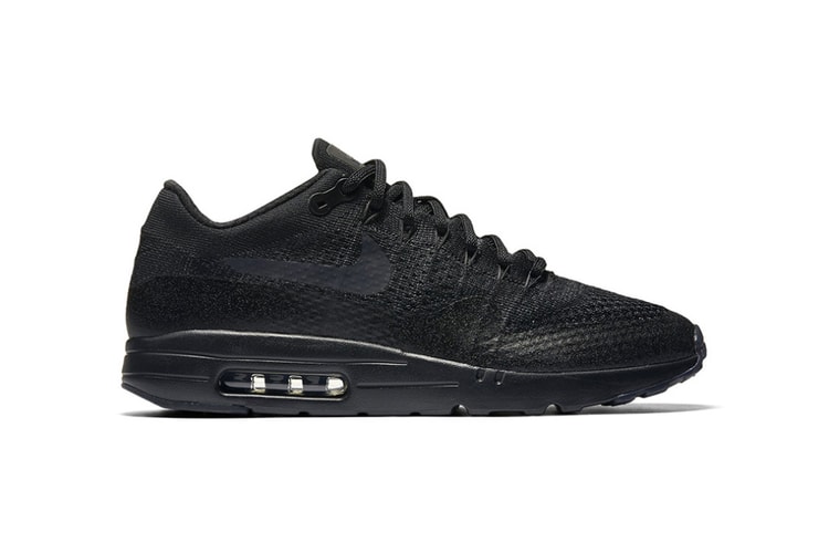 Nike Air Max 1 Ultra Flyknit "Triple Black" は来月発売か