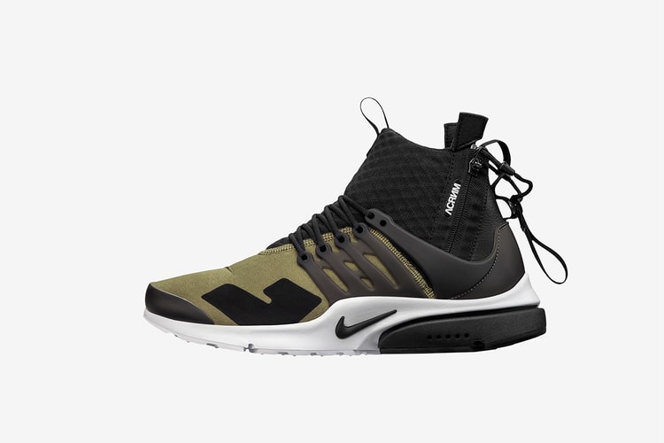 NikeLab Presto Mid x ACRONYM がリリース