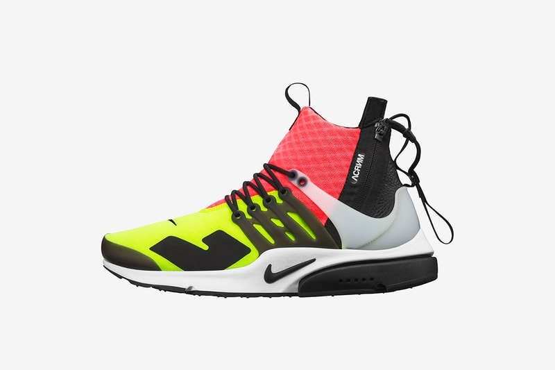 NikeLab Presto Mid x ACRONYM がリリース