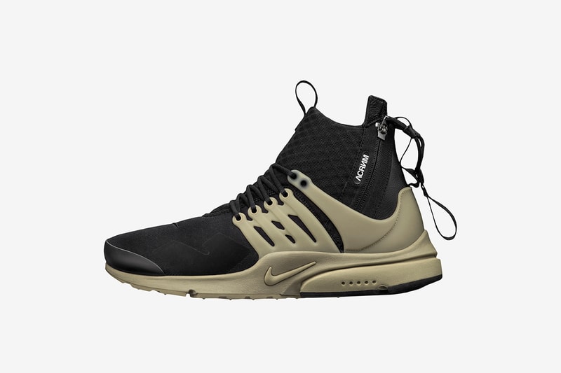 NikeLab Presto Mid x ACRONYM がリリース