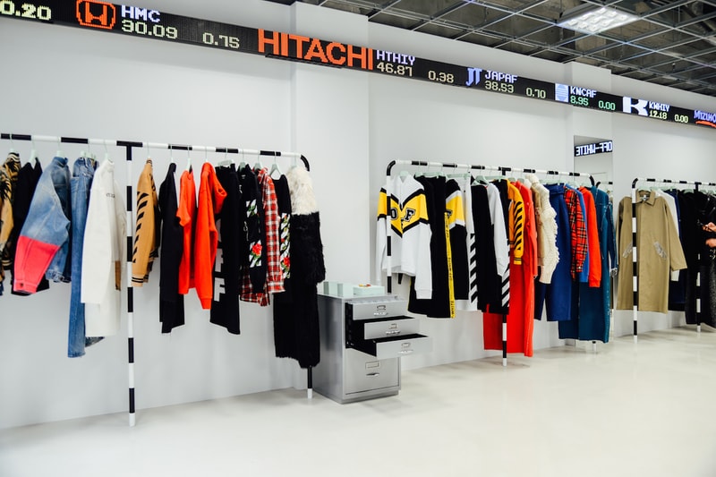 Recaps: OFF-WHITE™ x Babylon LA ポップアップショップのオープン日にクロースアップ