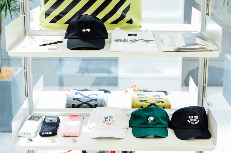 Recaps: OFF-WHITE™ x Babylon LA ポップアップショップのオープン日にクロースアップ