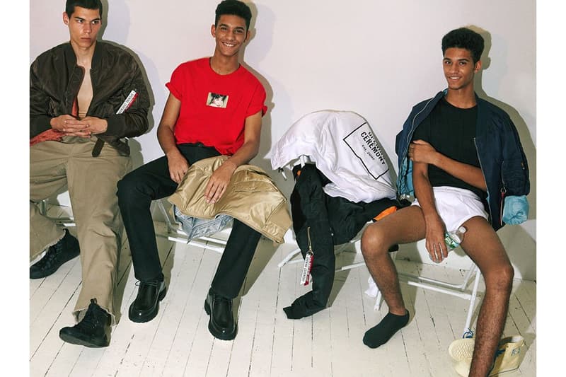 Gosha Rubchinsky や Raf Simons などが登場する、Opening Ceremony の最新エディトリアル