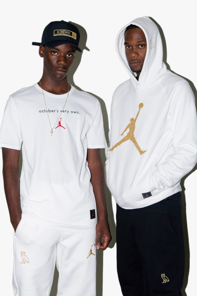 OVO x Jordan Brand アパレルコレクションのルックブックを公開