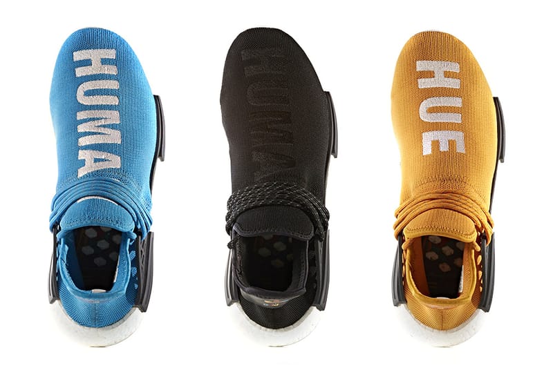adidas Originals x Pharrell Williams の "Human Race" NMD が新たに5色登場