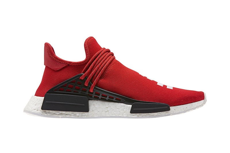 Pharrell Williams x adidas Originalsの最新"Hu"コレクションにクロースアップ