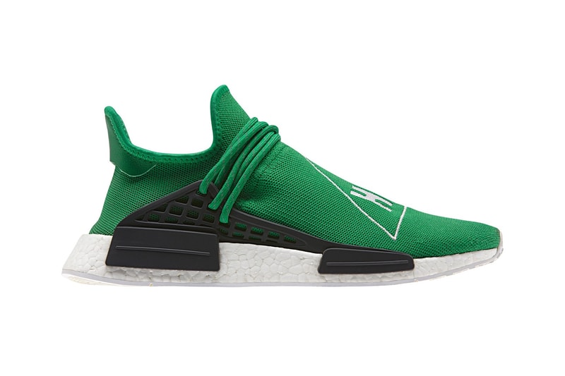 Pharrell Williams x adidas Originalsの最新"Hu"コレクションにクロースアップ