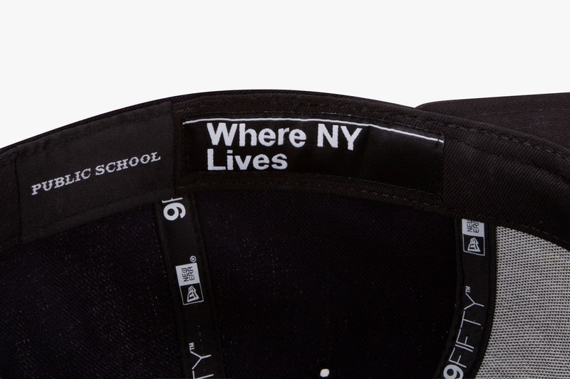 Public School x New Era スペシャルコラボキャップ