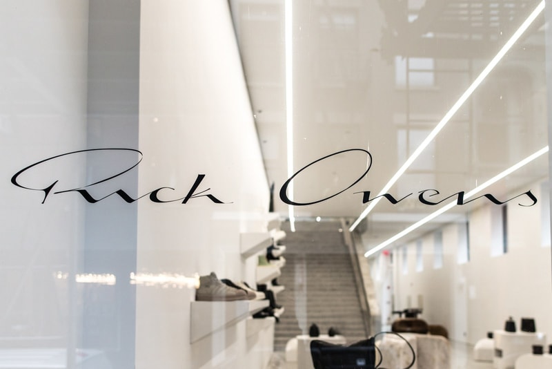 Rick Owens ニューヨークのソーホーにオープンした新たなフラッグシップストア