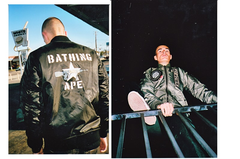 A BATHING APE® x UNDEFEATED よりローファイなルックブックが到着