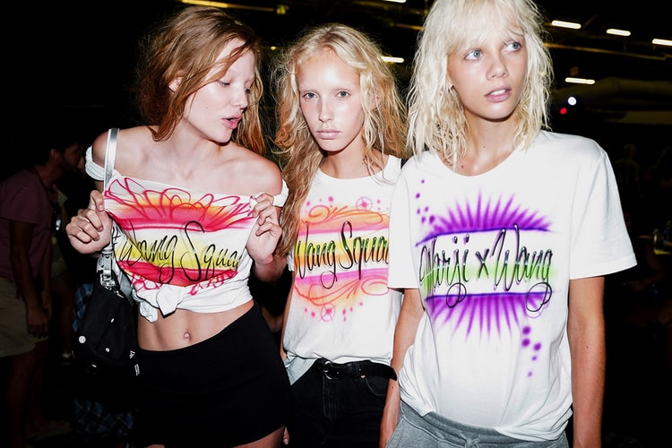 Tシャツ&デニムをエアーブラシでカスタムできるイベントが開催 @ Alexander Wang 青山店