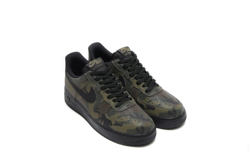 Nike よりカモ柄が大胆に落とし込まれた Air Force 1 07 LV8 が登場