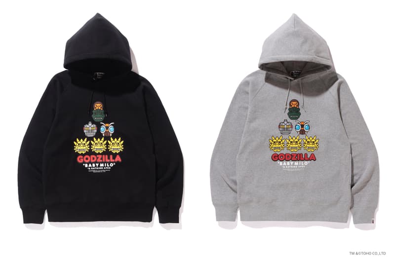 ファミリーで楽しめる A BATHING APE® x GODZILLA コレクション