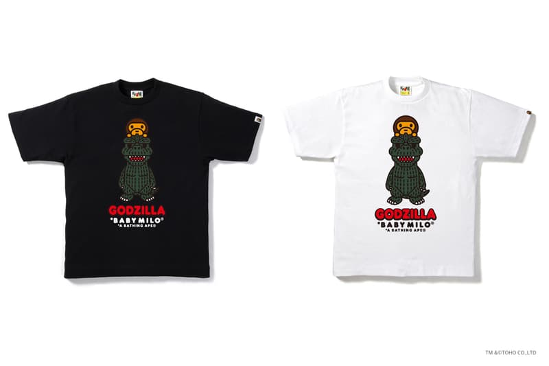 ファミリーで楽しめる A BATHING APE® x GODZILLA コレクション