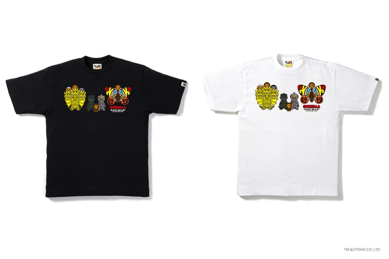 ファミリーで楽しめる A BATHING APE® x GODZILLA コレクション