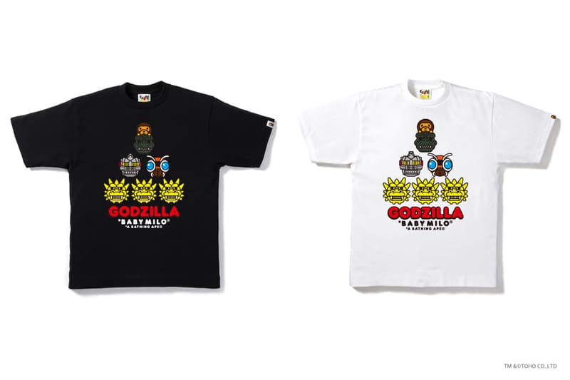 ファミリーで楽しめる A BATHING APE® x GODZILLA コレクション