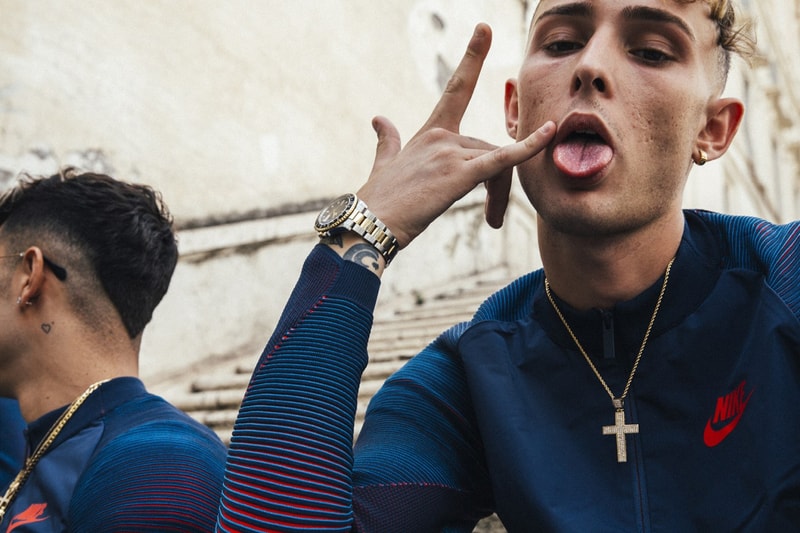 イタリアの若手クリエイターたちがモデルを務めた、Nike Tech Packのエディトリアル