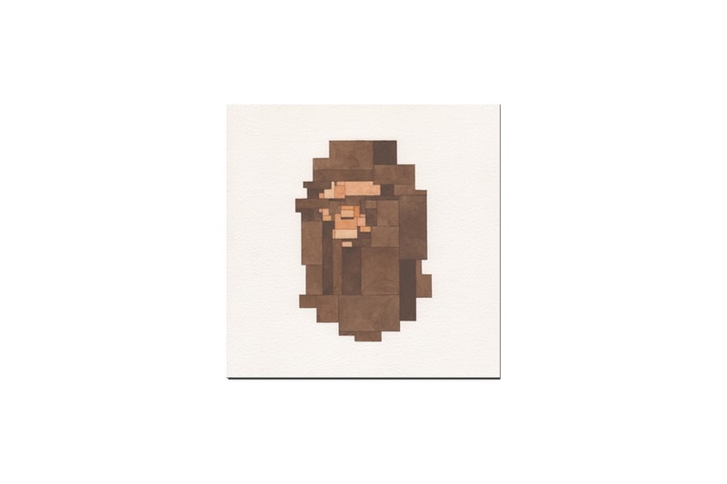 A BATHING APE® x Adam Lister コラボレーションTシャツ