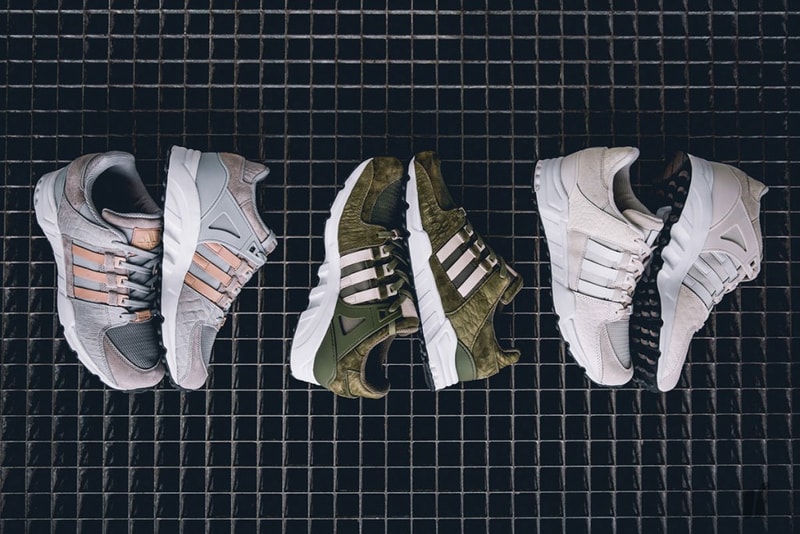 adidas より3型の EQT Running Support '93 からなる “Croc Pack” が登場