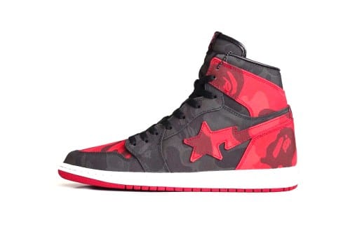BAPE® CAMO でカスタムされた Air Jordan 1