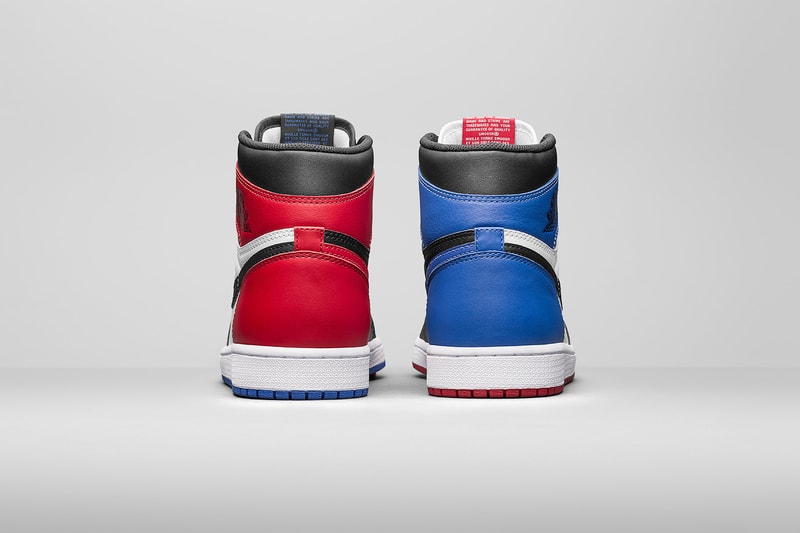 Air Jordan 1 "Top Three" のオフィシャルビジュアルイメージが登場