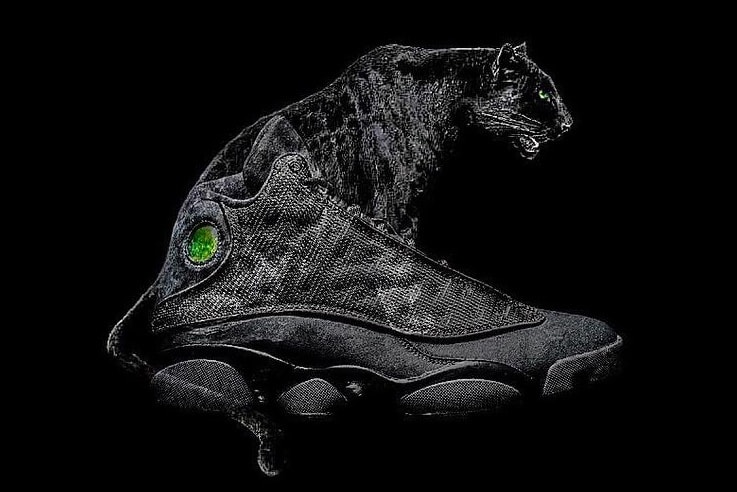 Michael Jordan のオルター・エゴを描いた漆黒の Air Jordan 13