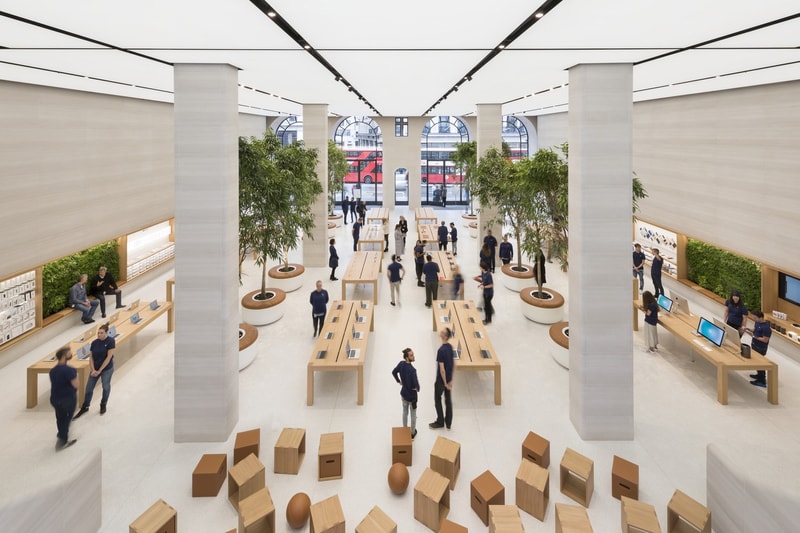 究極なモダニティとミニマムリズムを手に入れた、ロンドンの新 Apple Store