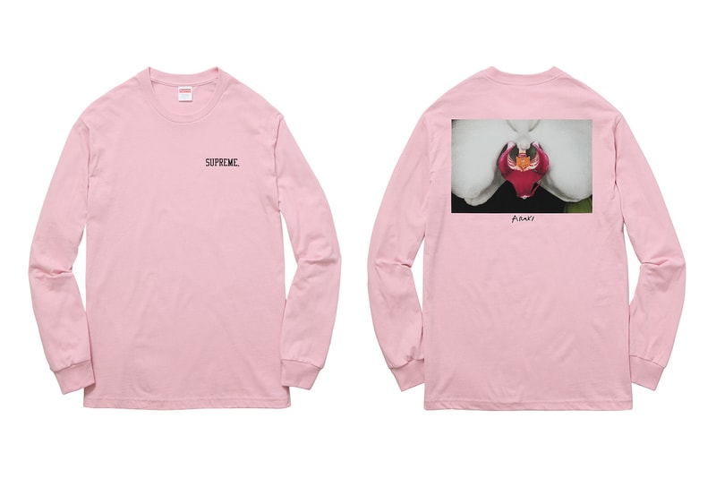 荒木経惟 x Supreme 2016 Fall/Winter コレクション