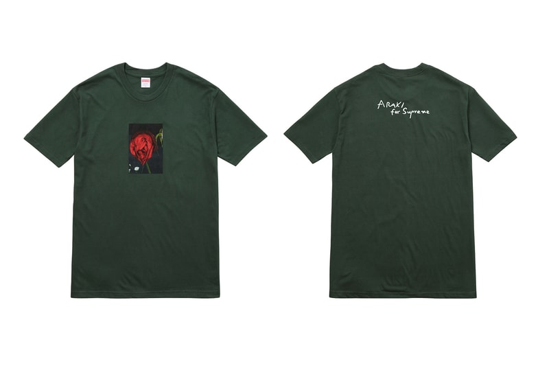 荒木経惟 x Supreme 2016 Fall/Winter コレクション