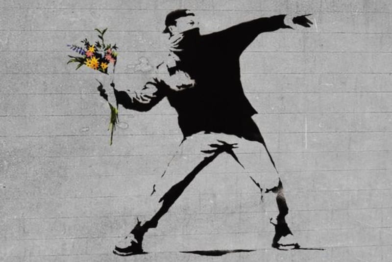 Banksy の作品が常設展示物としてロンドンのギャラリーに登場