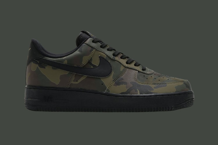 Nike よりカモ柄が大胆に落とし込まれた Air Force 1 07 LV8 が登場