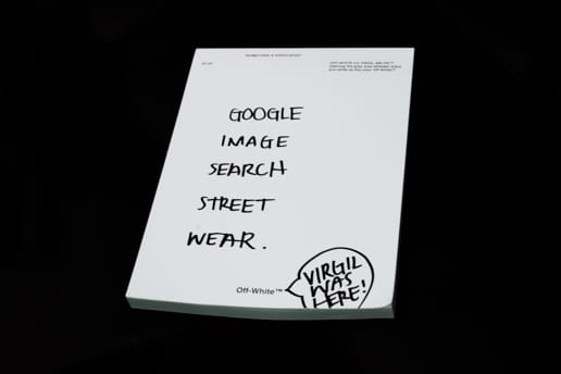 HYPEBEAST JP Giveaway: OFF-WHITE™ Virgil Abloh 直筆サイン入りステーショナリー