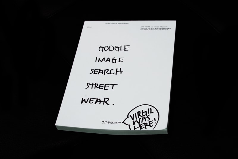 HYPEBEAST JP Giveaway: OFF-WHITE™ Virgil Abloh 直筆サイン入りステーショナリー