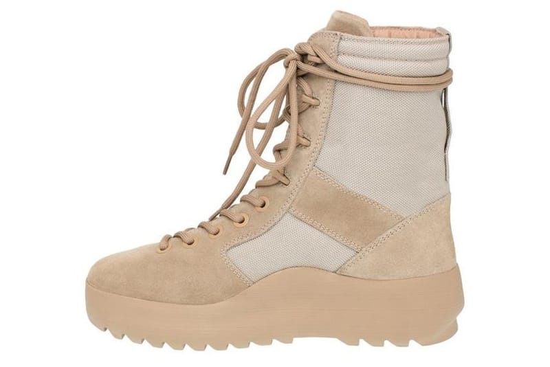 yeezy season 3 military boot rock