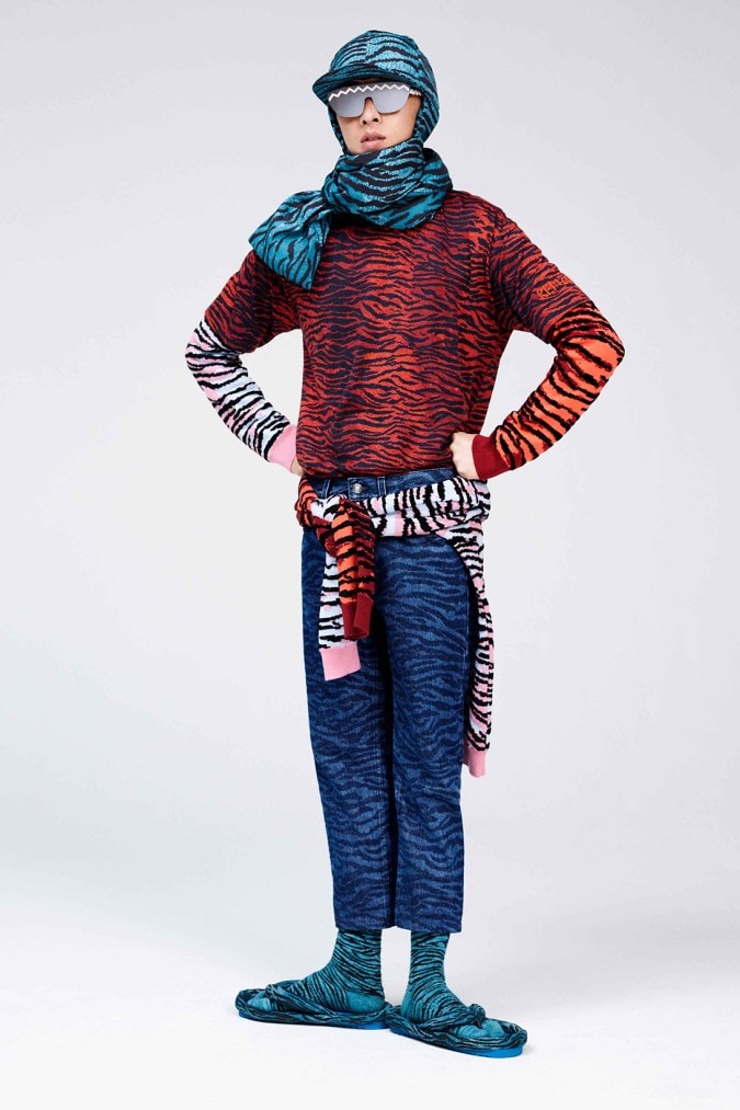 Kenzo x H&M 2016 Fall/Winter コラボレーションコレクションのルックブック