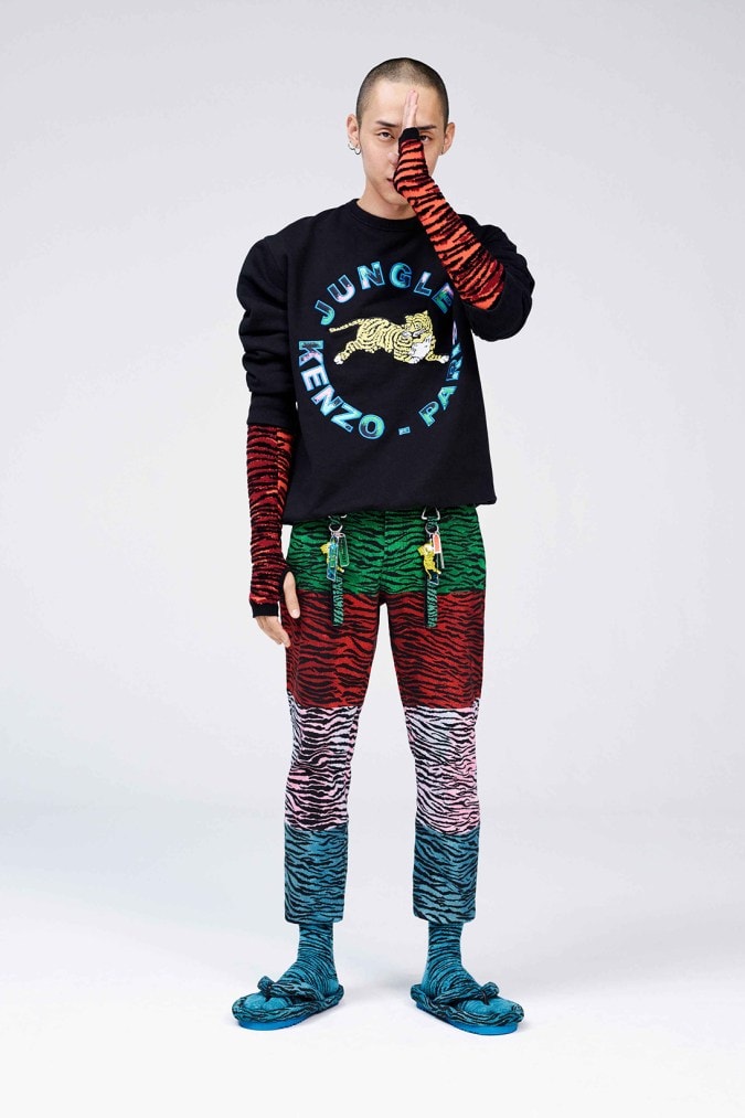 Kenzo x H&M 2016 Fall/Winter コラボレーションコレクションのルックブック
