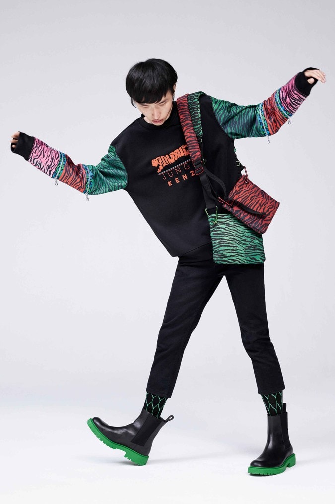 Kenzo x H&M 2016 Fall/Winter コラボレーションコレクションのルックブック