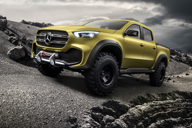 Mercedes-Benz より同社初となるピックアップトラック X-Class が登場