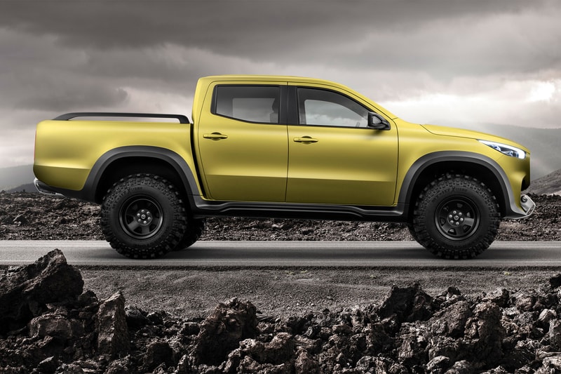 Mercedes-Benz より同社初となるピックアップトラック X-Class が登場