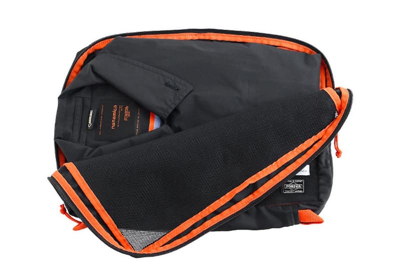nanamica x PORTER コンパクトに収納できるコート&ポーチのセットが登場