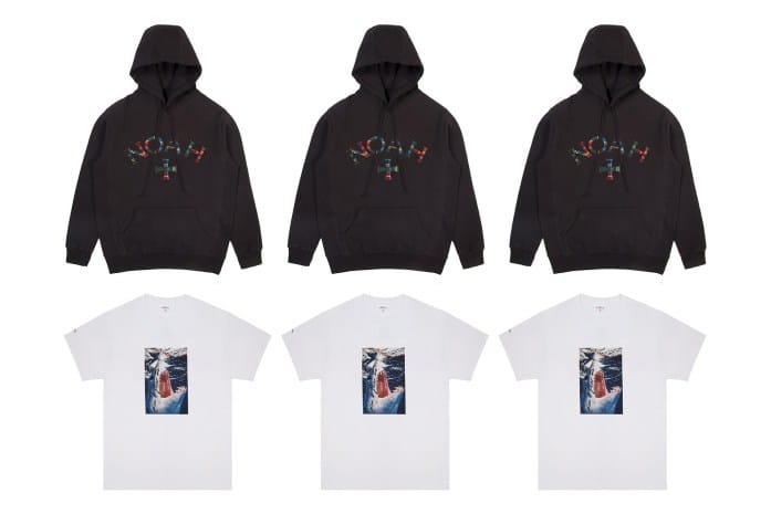 Noah x Dover Street Market エクスクルーシブのコラボTシャツとパーカーが登場