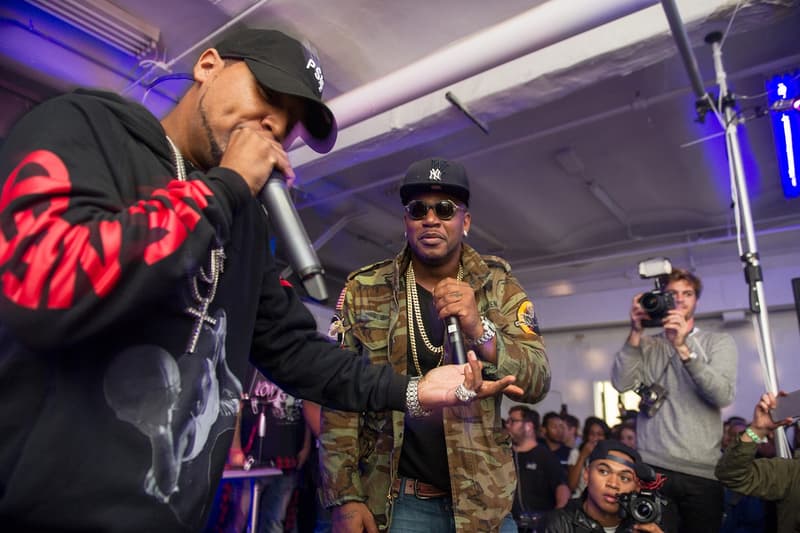 Public School x New Era コラボレーションパーティをピザ屋で開催