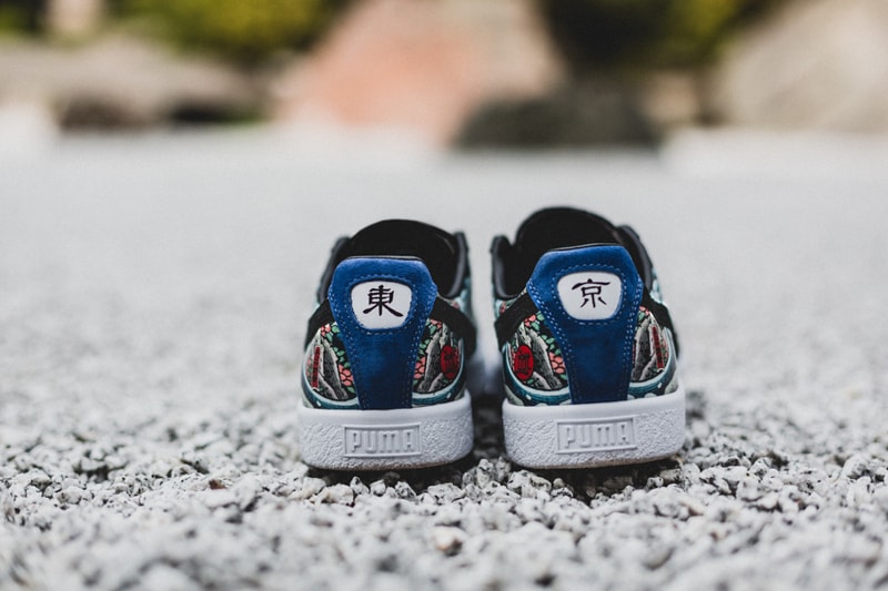 日本が生んだ鬼才 ICHIBAY の和柄を落とし込んだ PUMA for atmos CLYDE x atmos “T.T.T.”