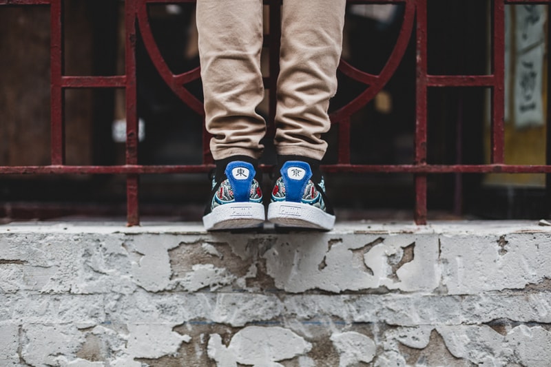 日本が生んだ鬼才 ICHIBAY の和柄を落とし込んだ PUMA for atmos CLYDE x atmos “T.T.T.”